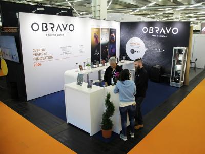 Messestand mieten von matogo. Eckstand Kundenstand