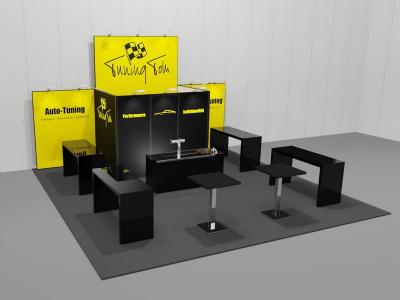 Messestand mieten für denkmal - Messestand Kopfstand Dortmund von matogo.