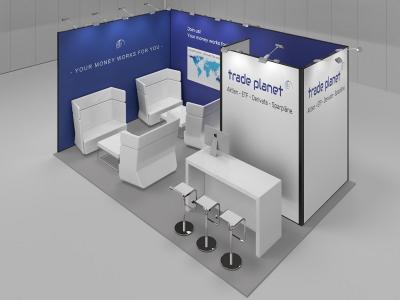 Messestand mieten für Bazaar Berlin - Messestand Eckstand Karlsruhe von matogo.